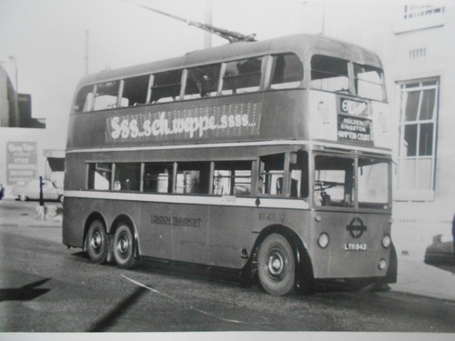 London transport trolleybus - trolleybus,
