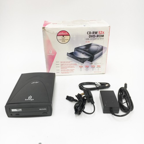 Iomega external rewritable - cd,