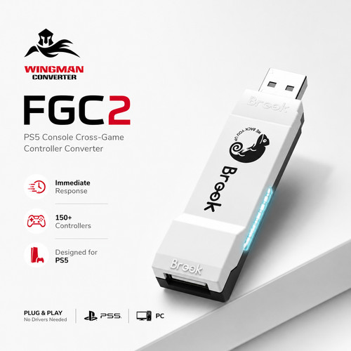 Brook wingman fgc2 converter - fgc2,