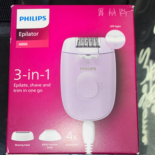 Philips epilator 4000 1 - epilator, 3-in-1