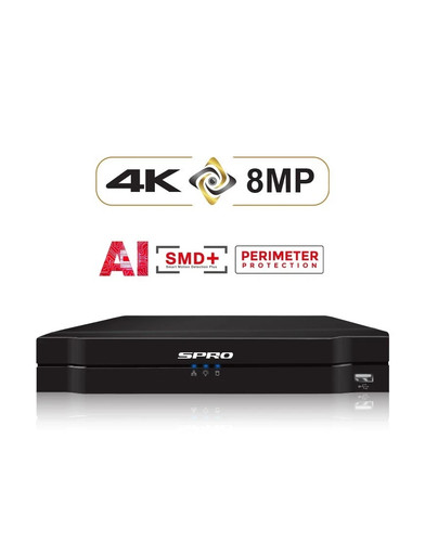 Spro 8mp channels 5in1 - 8mp, 8