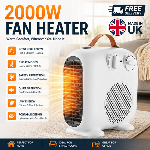 2000w electric fan heater - 2000w,