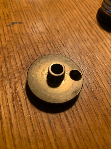 Brass oil lamp - #2,