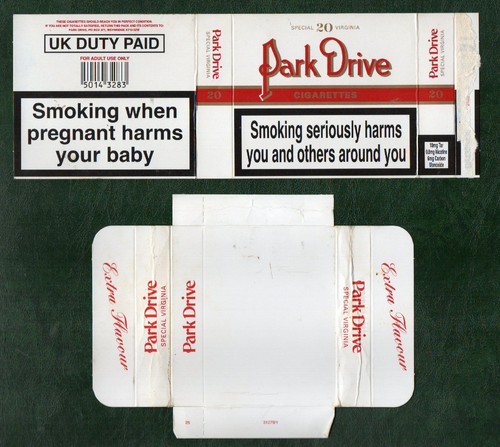 Old empty cigarette - old,