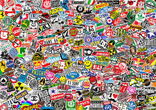 3 A4 Sticker bomb sheets JDMM EURO DRIFT VW stickerbomb car van ipad tablet 21