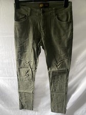 24/7 Authentic Denim Skinny Jeans Khaki Size 10