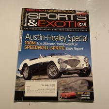 2009 December Sports And Exotic Car Magazine Austin Healey Special  (MH510)