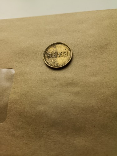 Zanussi machine token - zanussi,