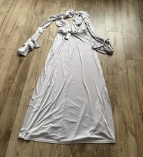 Women’s Purple Grey Multiway Bridesmaid Special Occasion Jane Norman Dress