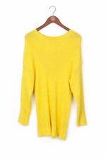 NEW Zara Yellow Ribbed Knit