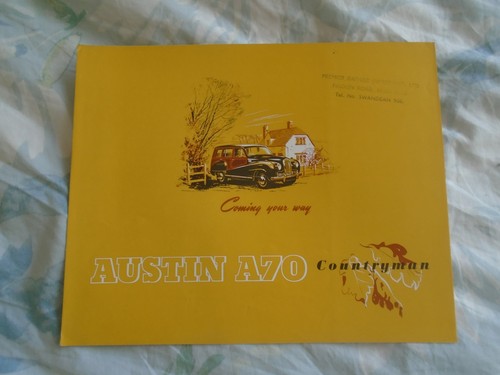 Austin a70 countryman brochure - countryman,