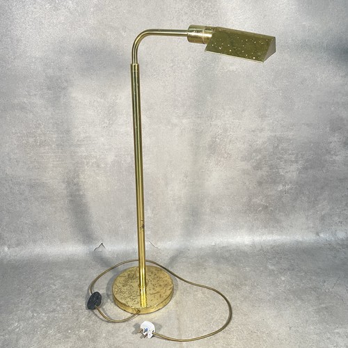 Brass effect floor - effect, lamp