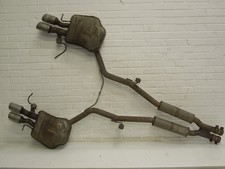 Audi A8 4E D3 5.2 V10 Twin Exit Exhaust Cat Back 4E0253610AF