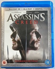 Assassins Creed Movie Blu-Ray + DVD +Digital