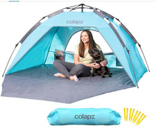 Colapz Pop Up Tent Blue Beach