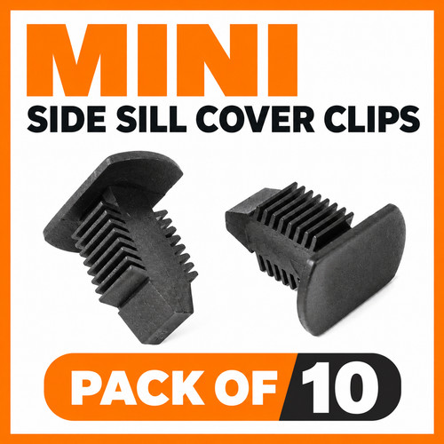 10x mini sill trim clips - sill, side