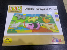 TIDLO CHUNKY FARMYARD PUZZLE
