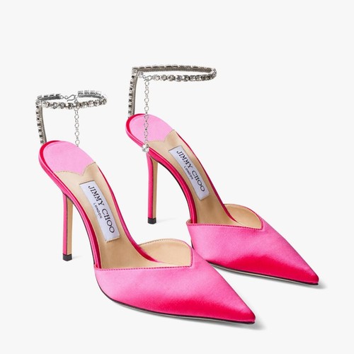 Pink jimmy choo saeda - jimmy, 100