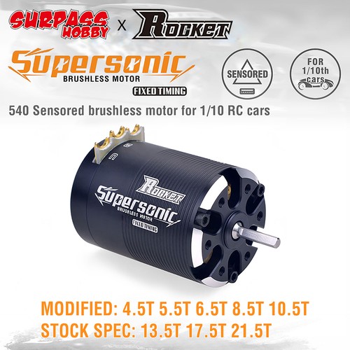 Rocket supersonic 540 motor - supersonic,