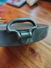 Antique Bristol Marked Pewter Plate/ Charger Warmer Hallmarked 