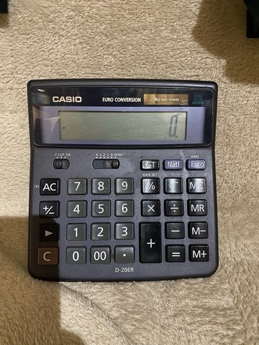 Casio 20r euro tax - casio,