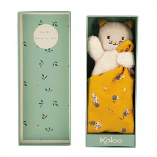 Kaloo 2in1 yellow cat soft - kaloo,