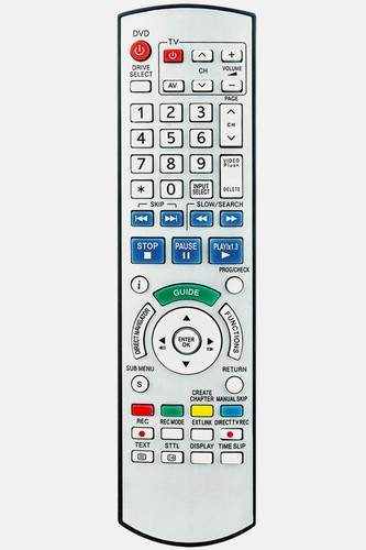 Replacement remote eur7659yg0 - replacement,