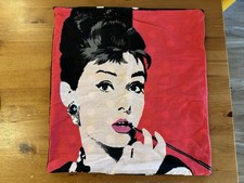 Audrey Hepburn Cushion Cover 16 X 17 “