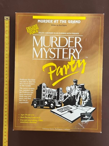 Murder mystery party game all - murder,