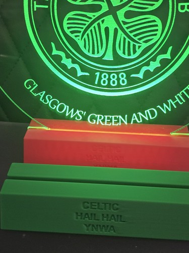 Celtic led light sign - light,