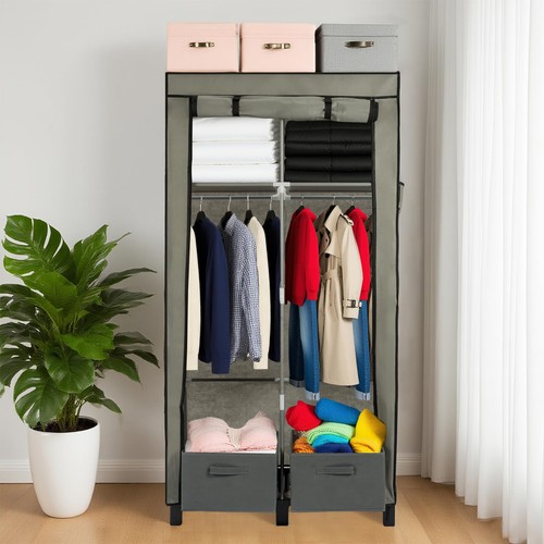 Portable fabric wardrobe - fabric,