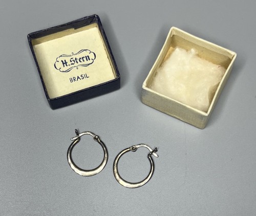 Vintage stern earrings - h,