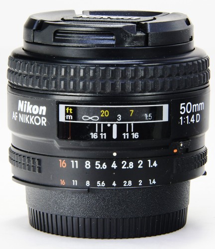 Nikon nikkor 50mm 4 - 1.4, d