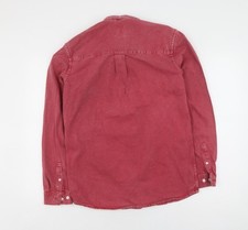 Zara Men's Red Cotton