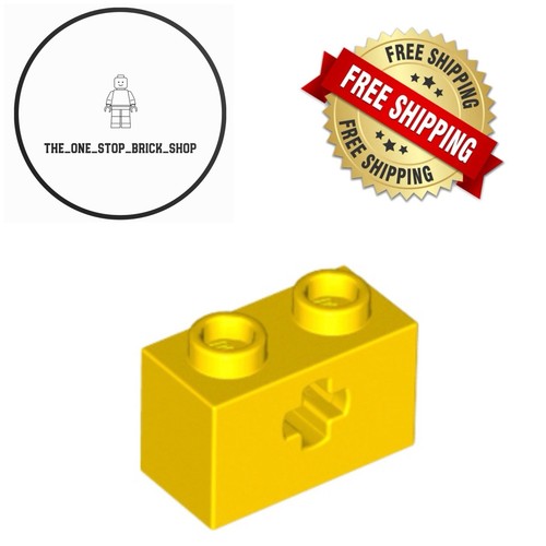Lego yellow technic brick x - lego,