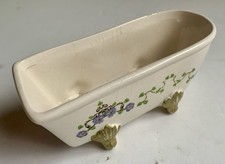  Simulated Bathtub Toys Cute Ceramic Soap Dish Mini Bathroom Tray