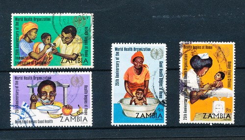 Zambia 25th anniv who used - of,