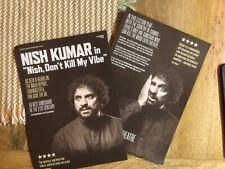 NISH KUMAR THEATRE FLYERS X 2