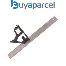Stanley 12" 300mm Metal Combination Try and Mitre Square STA246222 2-46-222