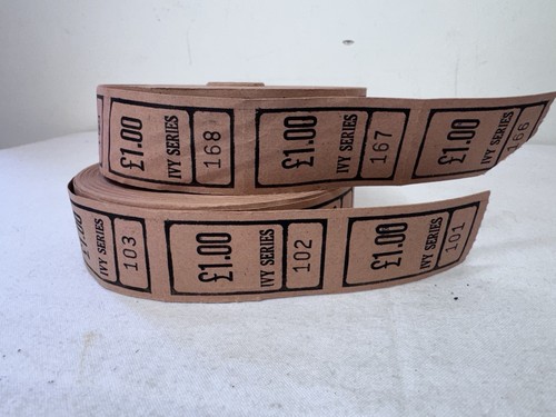 Cinema tickets unused rolls - cinema, 2x