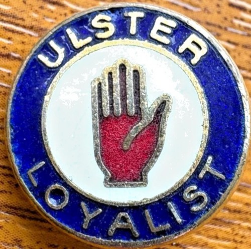 Ulster loyalist enamel - ulster, pin