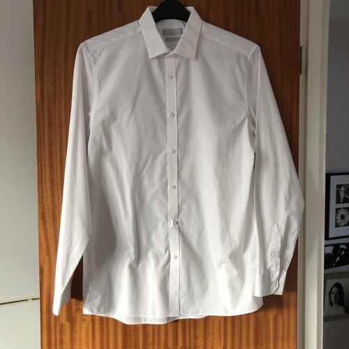 Red herring white shirt mens - red,
