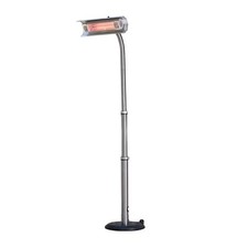 Firesense Stainless Steel 2.3M 93" Telescoping Offset Pole Infrared Patio Heater