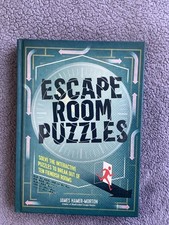 Escape Room Puzzles Hardback Book. Excellent Condition