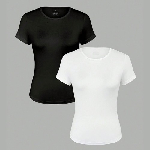 Womens ladies short sleeve - womens,