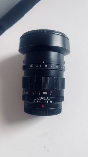 Voigtlander nokton 25mm 95 - nokton, f0.95