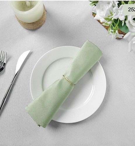 Pcs polyester napkins - 5,