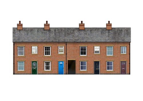 Sheets red brick terraced - x,