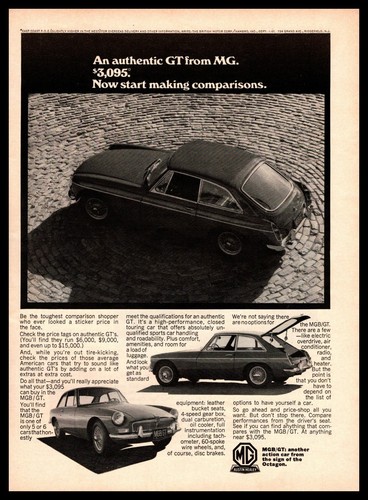 1967 mgb mark 2 - gt,