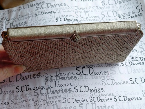 Vintage art deco clutch - vintage,